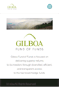 Mobile Screenshot of gilboafunds.com